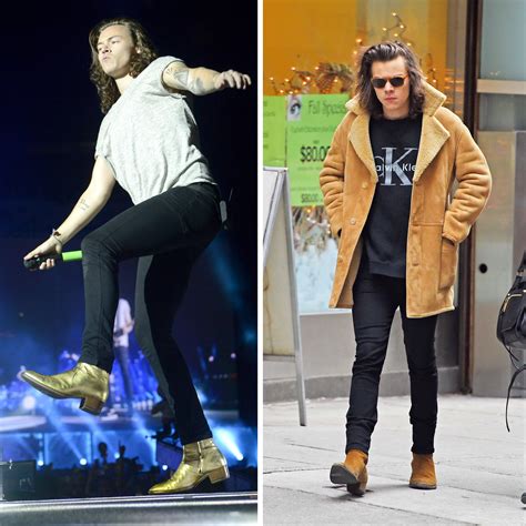 harry styles ysl|harry styles shoes.